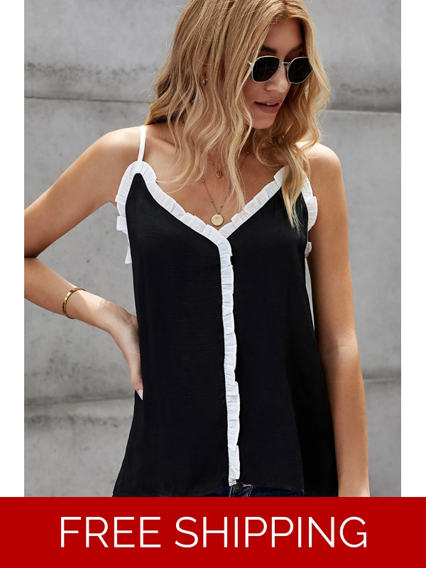 Ruffle Detail Camisole